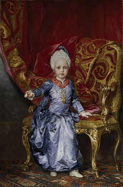 Archduke Franz Joseph Karl 1770 by Anton Raphael Mengs (1728-1779)  Prado Museum P02191